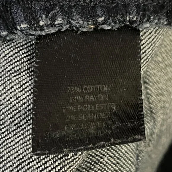 White House Black Market Dark Blue Straight Leg Jeans - Picture 7 of 13